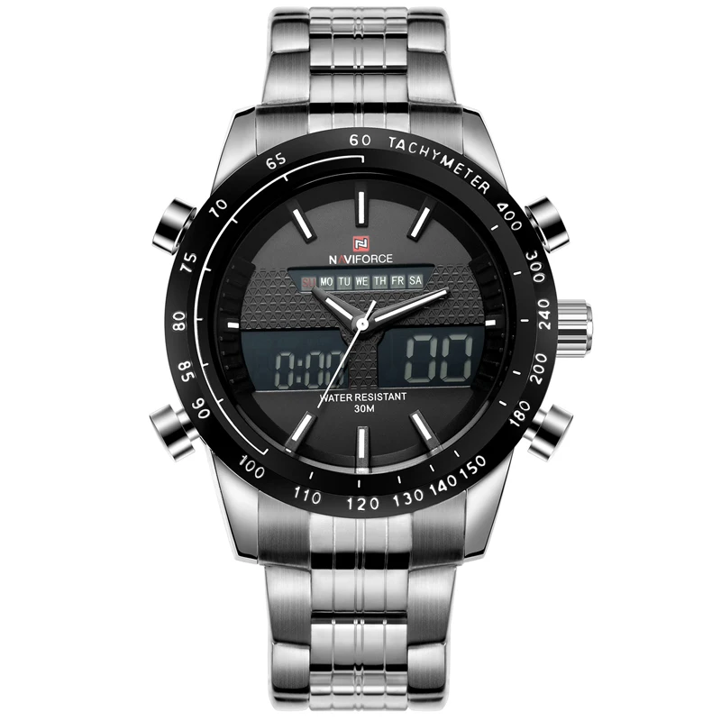 Prix pour NAVIFORCE Hommes Montres Top Marque De Luxe Étanche Date Horloge Mâle En Acier Plein Occasionnel Quartz Sport Montre-Bracelet Relogio Masculino Prix pour NAVIFORCE Hommes Montres Top Marque De Luxe Étanche Date Horloge Mâle En Acier Plein Occasionnel Quartz Sport Montre-Bracelet Relogio Masculino