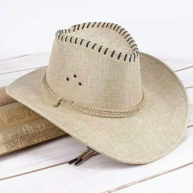 Крутые Западные Ковбойские шляпы для мужчин солнцезащитный козырек для женщин Путешествия представление западные шляпы ковбой цвета - Цвет: P4