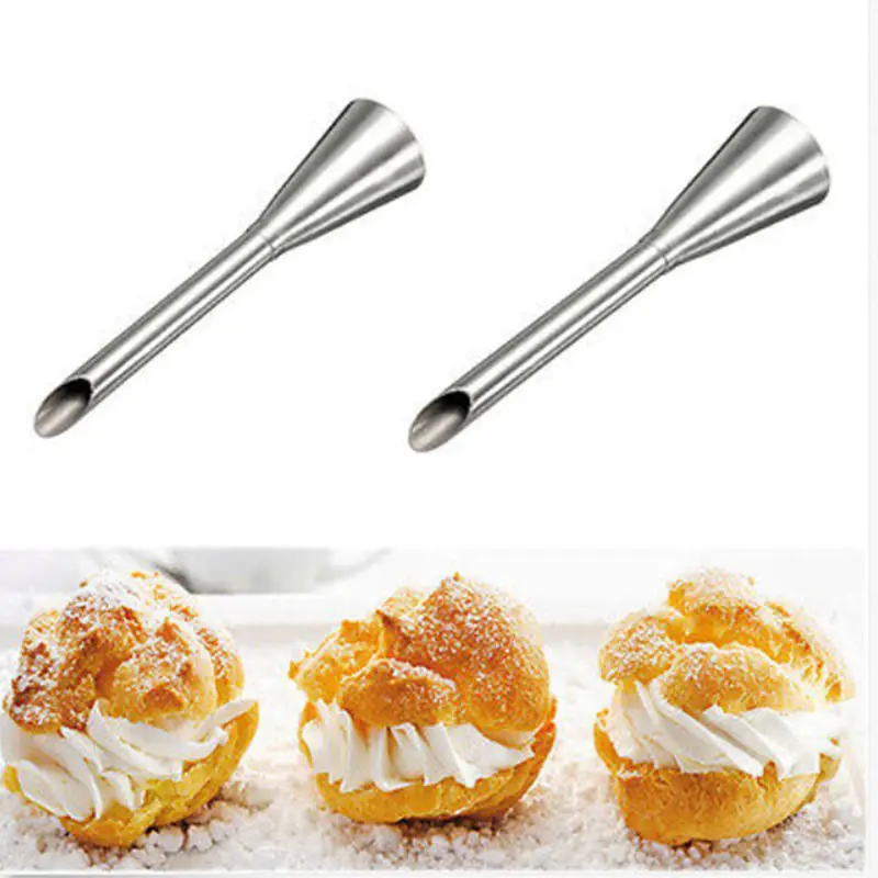 

2017 Cup Cake Cream Puff Icing Piping Nozzle Tips Sugarcraft Fondant Pastry Cake Decorating Tip Tools