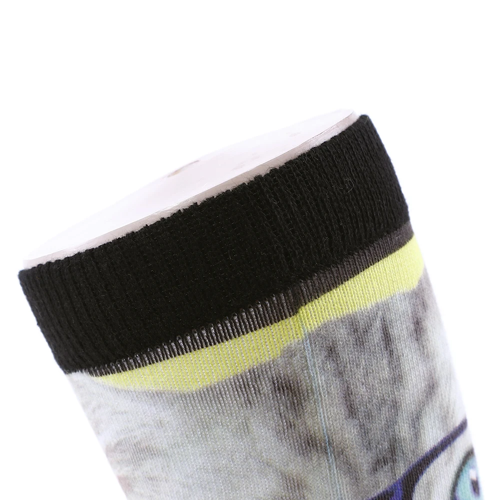 Креативные мужские и женские забавные носки с принтом американского флага, носки с 3d принтом, 200 вязаные Компрессионные носки с масляной росписью