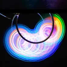 

2018 Flashing Gyroscope Spinning Top Magnetic Gyro Wheel Track Toy Colorful Laser Light Led Gyroscopic Toys for Children