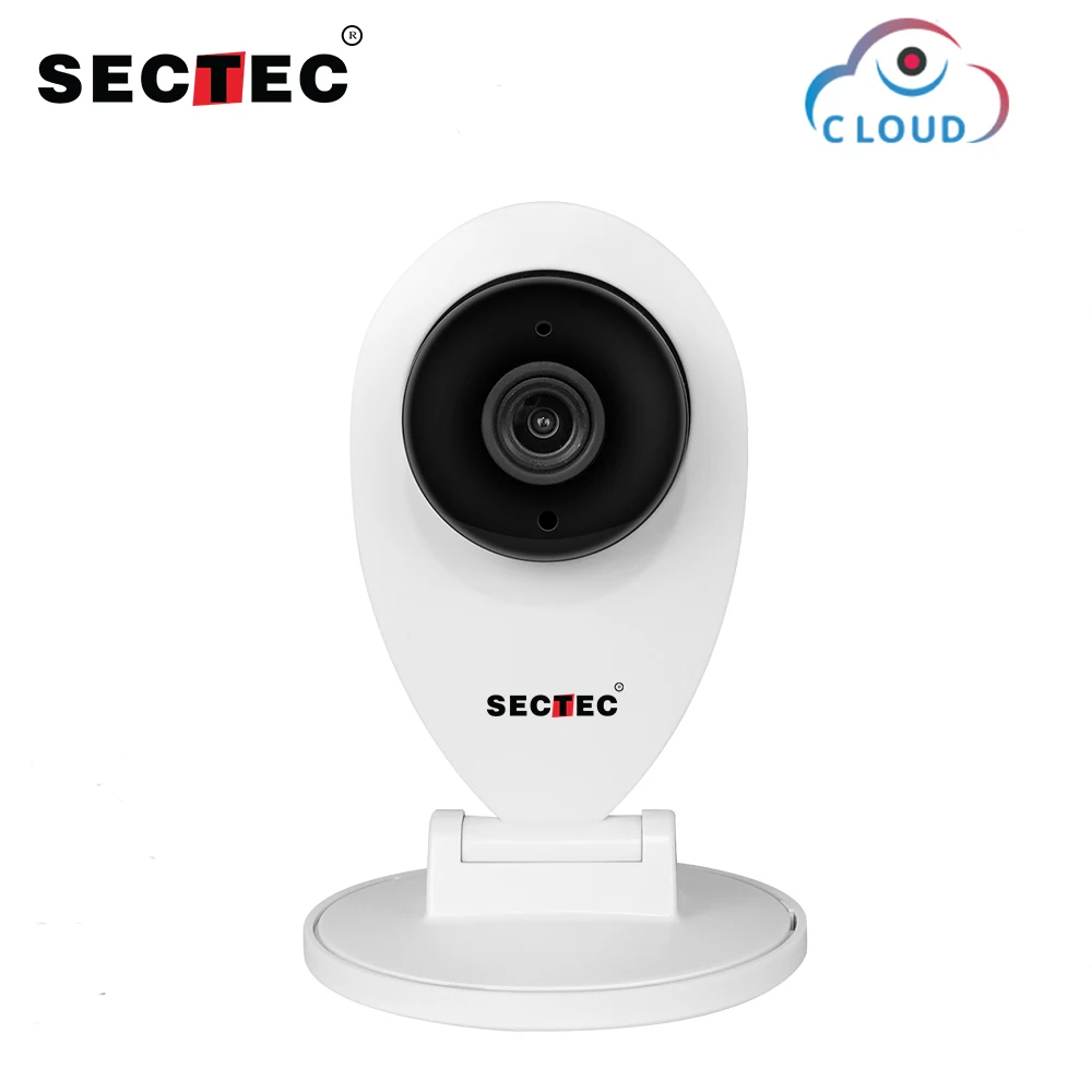 

SECTEC 720P Cloud IP Camera Wifi Home Security Mini Camera Wireless Surveillance Night Vision Network CCTV Camera Baby Monitor