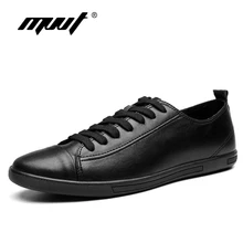 Идеальный дизайн; модная мужская повседневная обувь; Мужская обувь из натуральной кожи; классическая удобная мягкая обувь; Цвет черный, белый; zapatos hombre