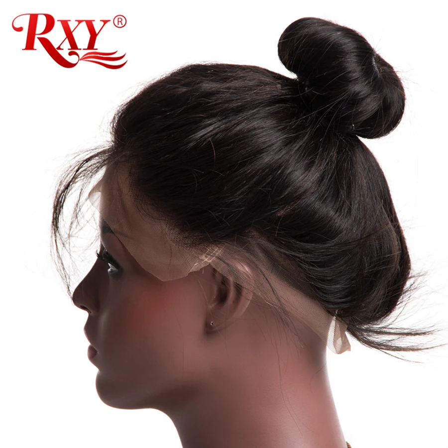 RXY Remy Hair 3 Bundles Brazilian Body Wave Human Hair Weave Bundles With Frontal Closure 360 Lace Frontal With Bundle 4 PcsLot (6)
