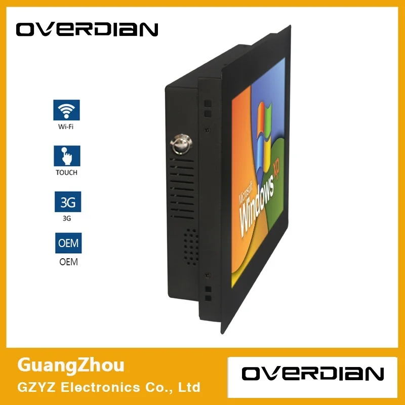 

10"/10inch Intelligent Computer Squre Screen XP System Single Touch Screen 1024*768 Industrial Computer KTV Embedded Tablet PC