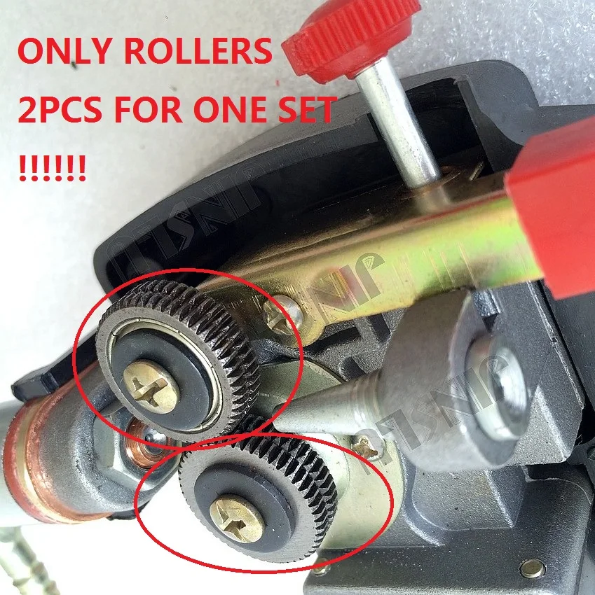 

2pcs Roller For MIG Spool Gun Push Pull Feeder Aluminum Steel Welding Torch