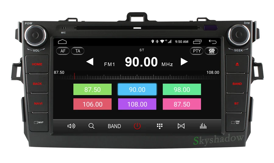 Perfect C500 8" Android 6.0 Quad Core 2GB RAM Car DVD Player for Toyota Corolla 2007- 2010 2011 GPS Map RDS Radio 4G LTE SIM Bluetooth 3 Perfect C500 8" Android 6.0 Quad Core 2GB RAM Car DVD Player for Toyota Corolla 2007- 2010 2011 GPS Map RDS Radio 4G LTE SIM Bluetooth 3