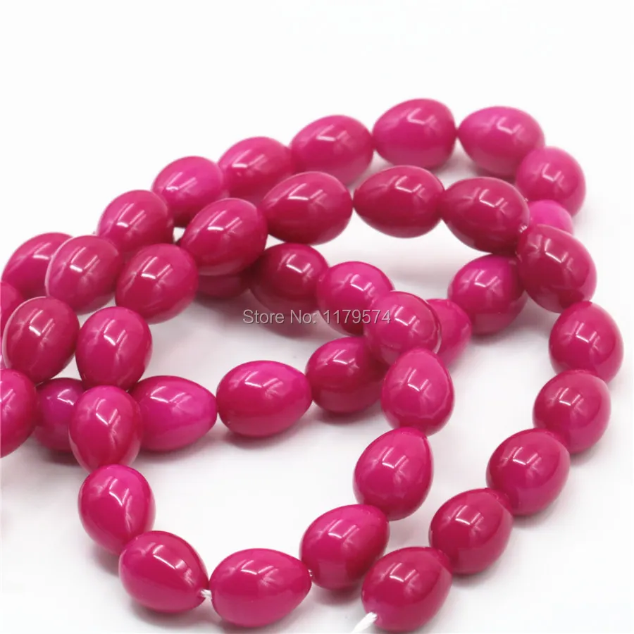 

Hot Sale 7x9mm SkyBlue/Yellow/Green/Red Glass Pearl Beads Drops Glass Pearl Beads Loose Beads Jewelry Making Design Women Gifts
