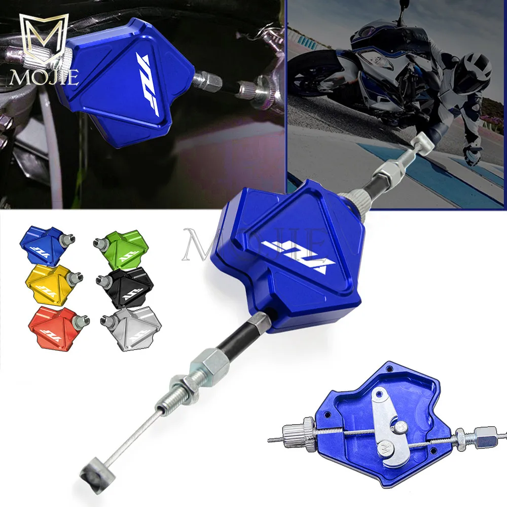 

Motorcycle CNC Stunt Clutch Lever Easy Pull Cable System For Yamaha YZF R1 R1M R1S R3 R6 R25 R15 R125 YZF-R1 YZF-R3 YZF-R6