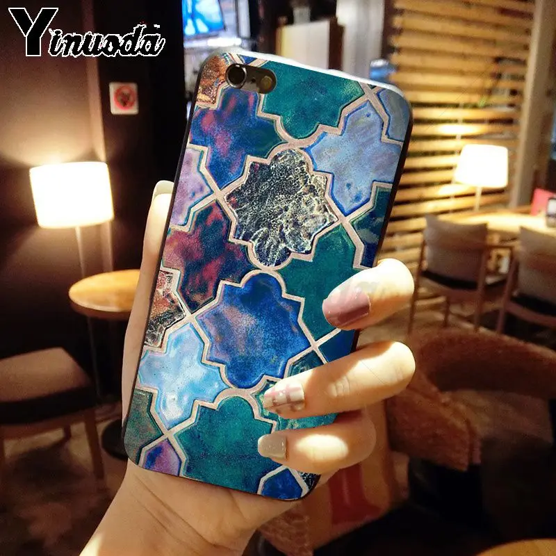 colorful pattern Mixed Mono Prints  Marble 