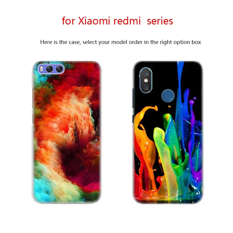 Мягкий чехол с абстрактной росписью для xiaomi redmi 9a 6A 7A 8A 6Pro note 9 8 7 6 5 Pro 9s 8T Модный