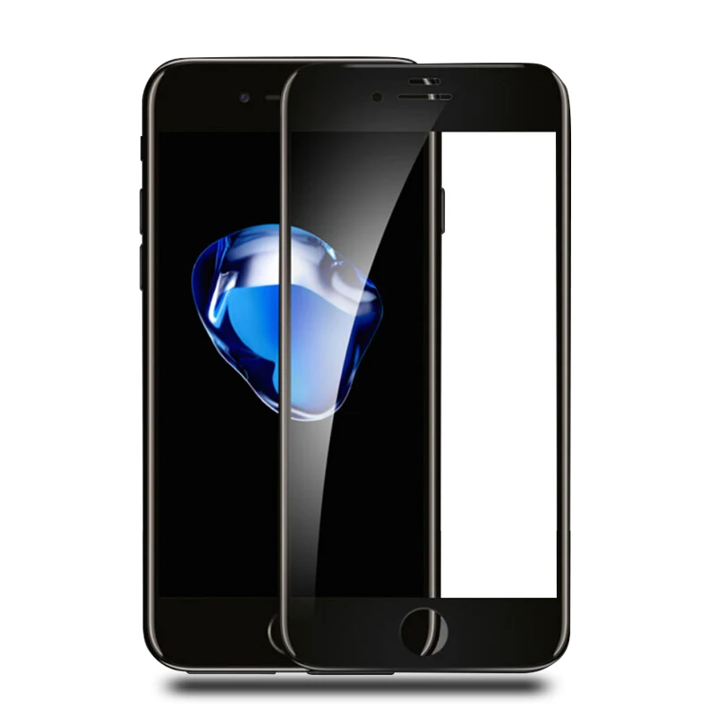 Для iphone X Xs Xr xs max закаленное стекло черный белый 3d углеродное волокно Защитная пленка для экрана для iphone 8 7 6 6s Plus Xs Max стекло