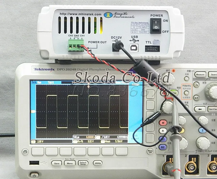 MHS-3200A 20 МГц DDS NC двухканальный функция генератор сигналов, DDS источник сигнала USB 4 вида сигнала выход