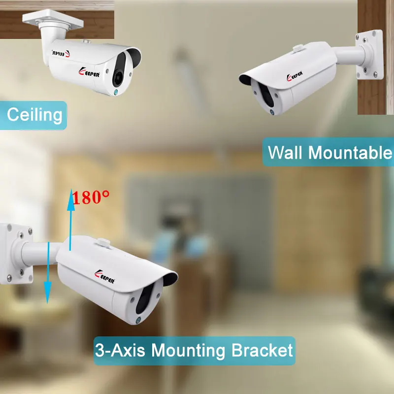 Keeper 2.0MP 1080P аналоговый AHD Sony IMX323 видеонаблюдение CCTV камера наружная пуля