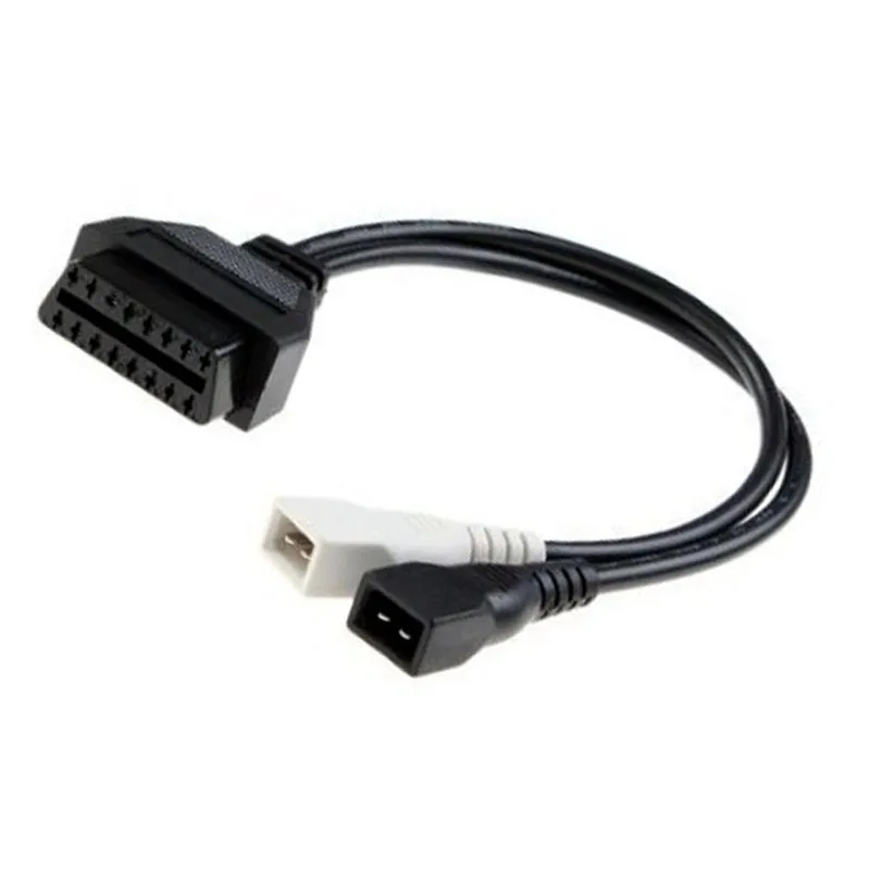 OBD 2 кабель VAG для Audi/VW/Seat/Skoda 2x2 2+ 2 к OBD 2 16 Pin Женский Диагностический Инструмент Соединительный кабель Шнур