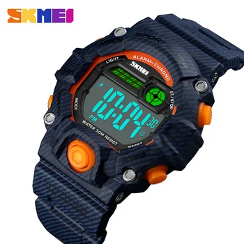 

SKMEI Digital LED Children Watch Waterproof Girls Boys Sports Watches Fashion Student Wristwatch Relogio Infantil Montre Enfant