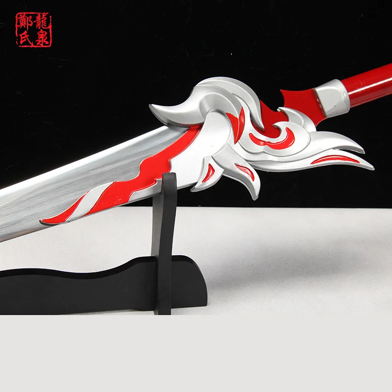 Rpelca King Of Glory Tencent игровой меч Li Bai Feng Qiu Huang Jian Настоящий стальной клинок