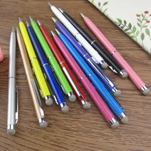 500 шт тонкий стилус емкостный сенсорный микрофибра стилус для ipad для всех мобильных телефонов планшета