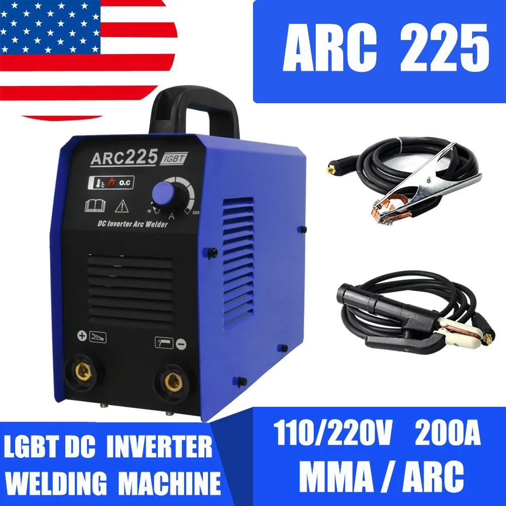 

MMA ARC inverter IGBT 220V DC portable welder welding machine DIY