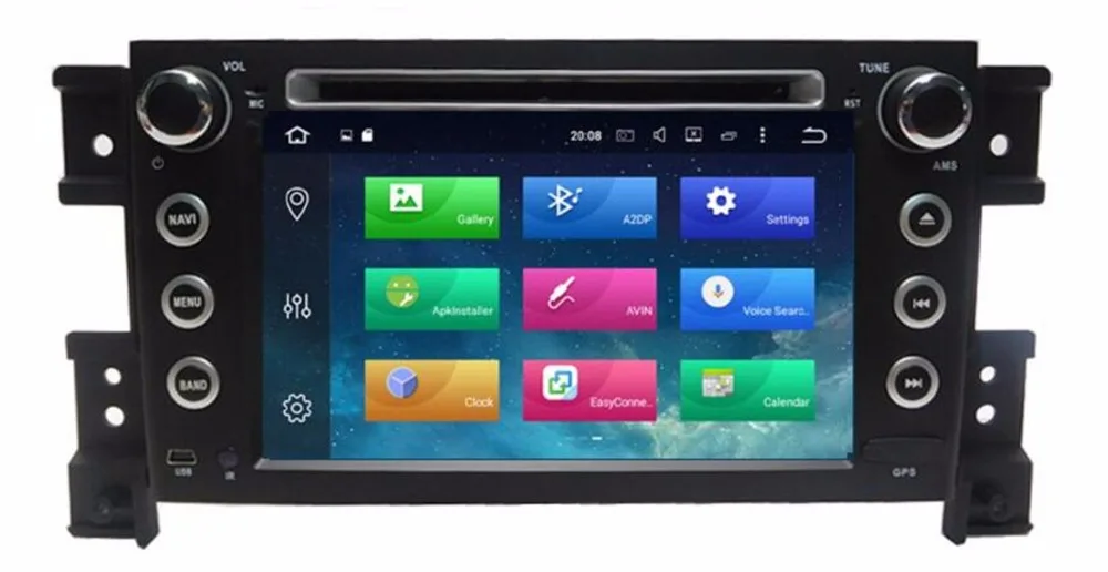 Best 4G+32G Android 8.0 octa core 7 inch 2 din Car DVD Radio player gps for Suzuki grand vitara car stereo head unit with WIFI BT RDS 3