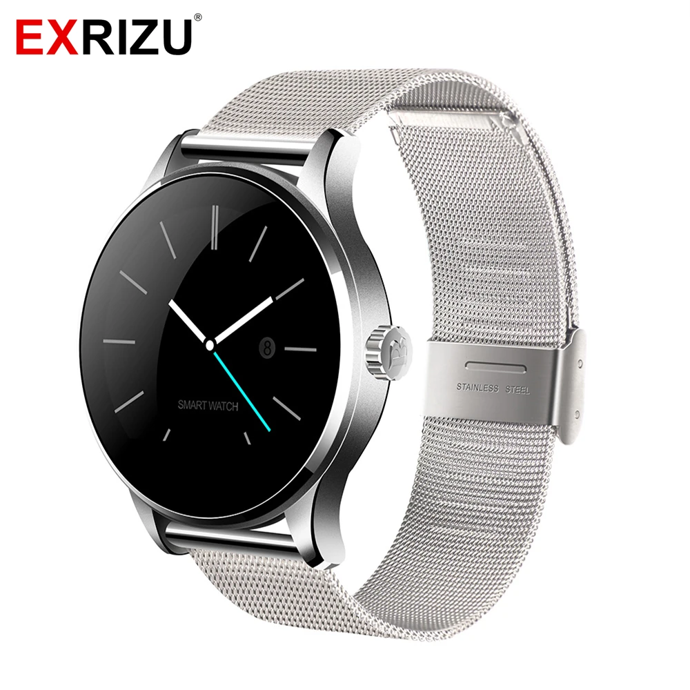 

EXRIZU Original K88H Bluetooth Smart Watch Phone MTK2502 Smartwatch Heart Rate Monitor Pedometer Fitness Tracker for Android iOS