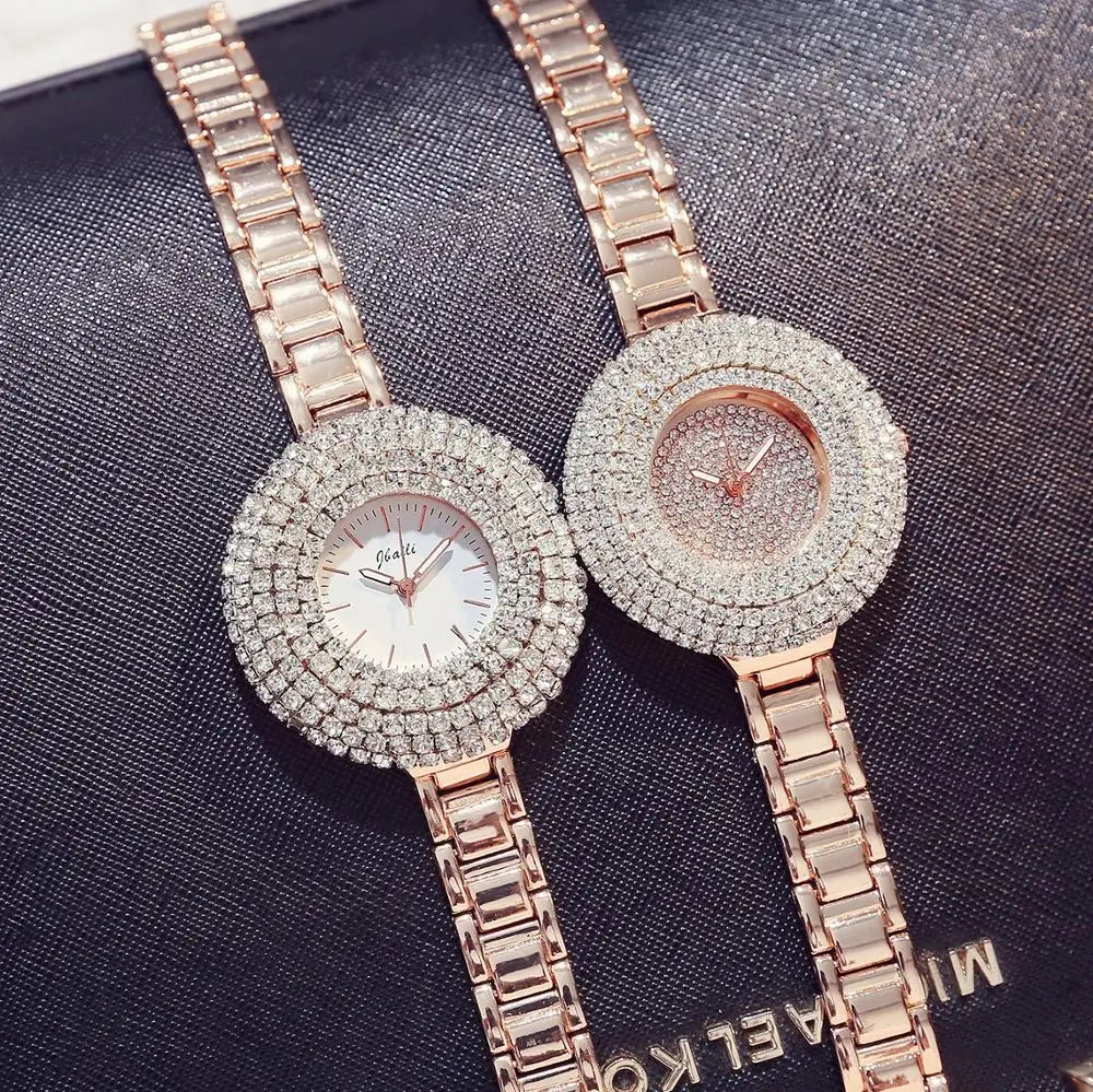 Часы Orologio Donna женские из нержавеющей стали роскошные брендовые золотистые с