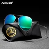 Air Force Pilot Sunglasses Men Polarized 62' Lens Large Sun Glasses Polaroid UVA/UVB Sunglass de sol With Case ► Photo 1/6