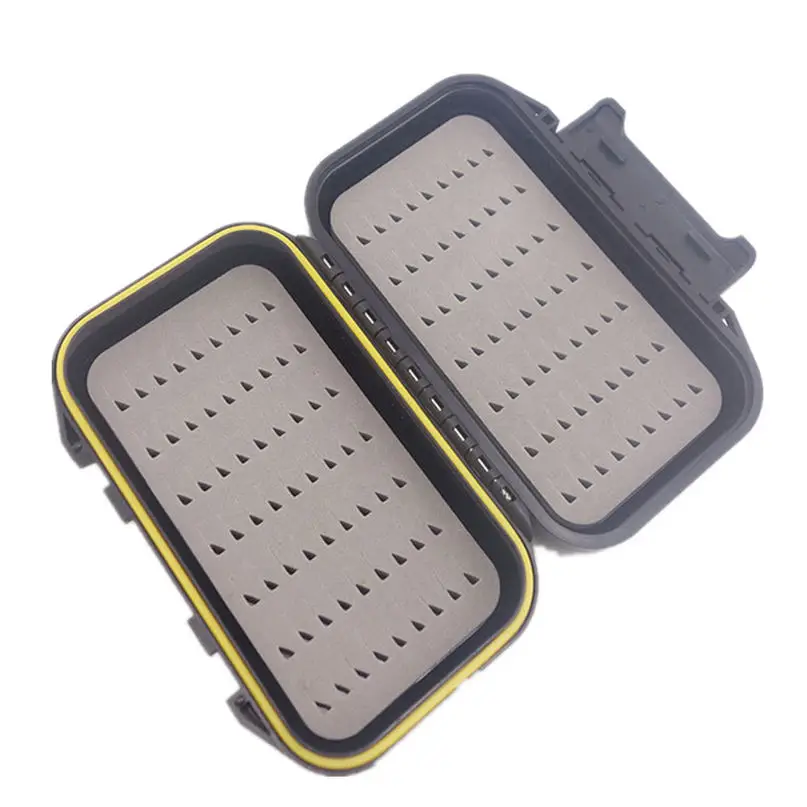 New ABS Hard Plastic Fly Fishing Lure Bait Hook Storage Case Box Waterproof Gear Fishing gear box for fishing #2M08 (3)