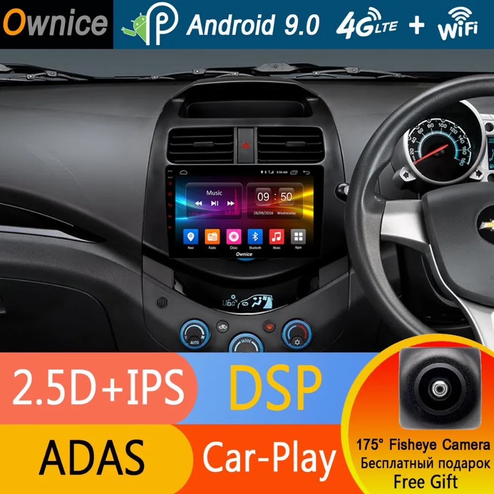 Top Octa 8 Core 9" IPS Android 9.0 Car Radio Player GPS Navi for Ford Focus 3 2012 2013 2014 2015 4G RAM+32G ROM ADAS DSP CarPlay 1