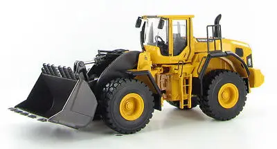 MOTORART 1:50 Масштаб VOLVO L90H колесный погрузчик инженерное оборудование литая игрушка модель для сбора, украшения, подарок - Цвет: Цвет: желтый