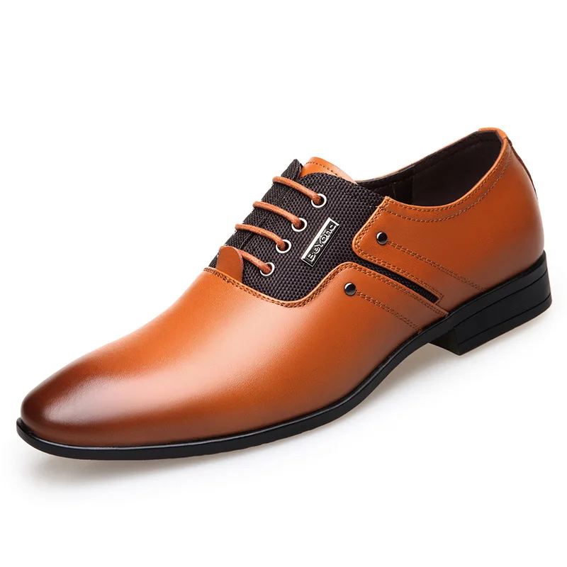 

AECBUY Genuine Leather Shoes Men Formal Oxfords Shoes Mens Dress Shoes Genuine Leather NXXXTA4