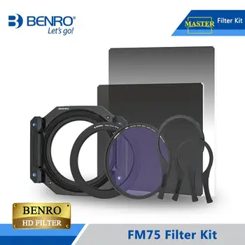 

Benro FM75 75mm Filter Kit System ND/GND/CPL Professional Filter Hold Support For Camera Lens DHL Free Shipping