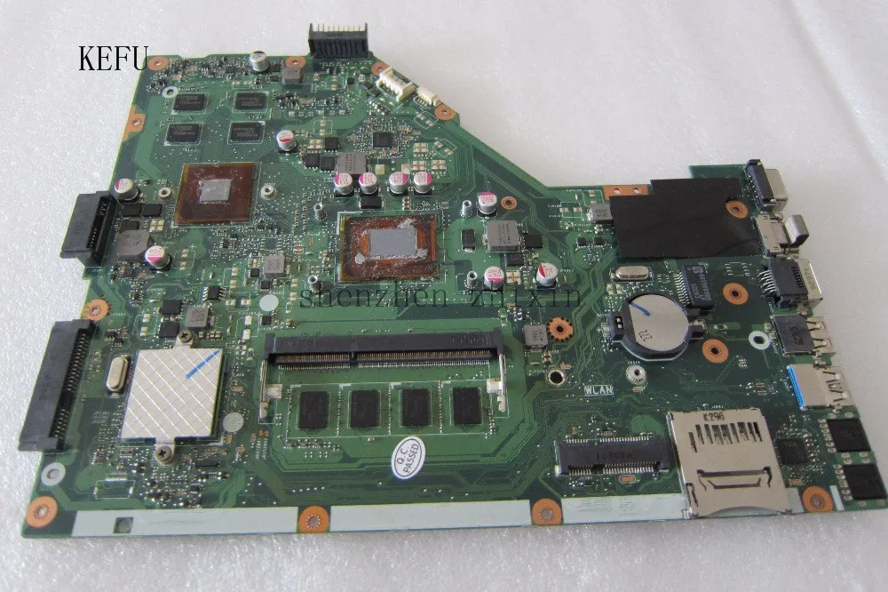Материнская плата для ноутбука ASUS X55VD rev.3. 1 GT610M с процессором I3 4G RAM полное тестирование|motherboard motherboard|motherboard for