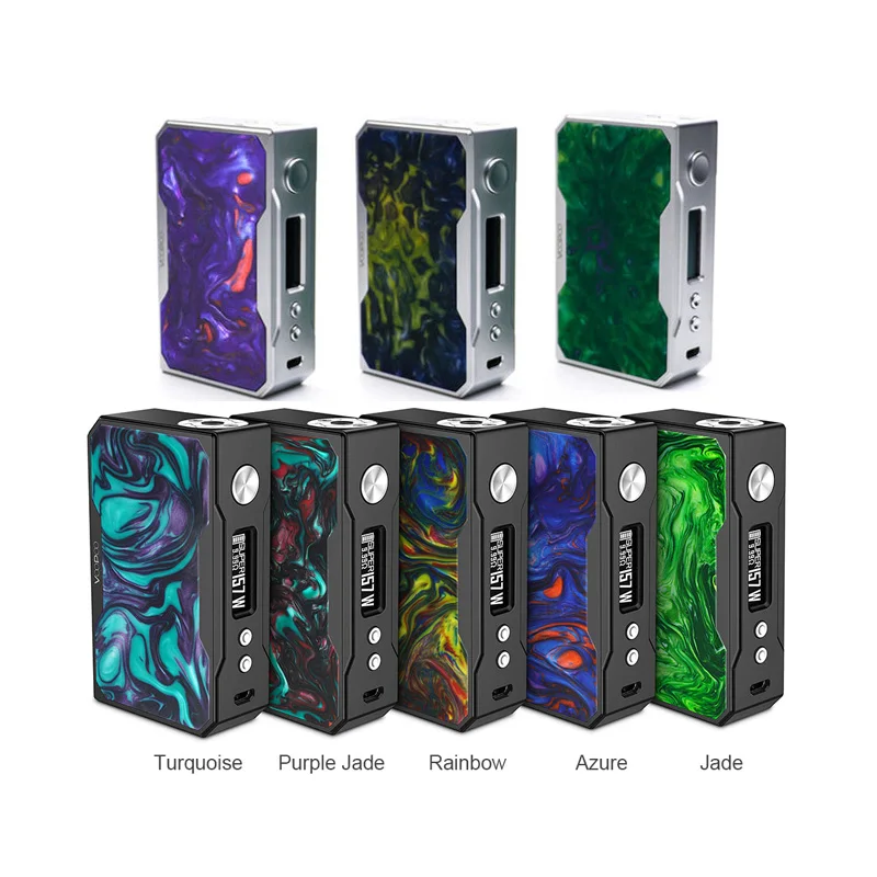 100 original VOOPOO DRAG 157W mod carbon fiber version TC Box Mod e cigarette font b