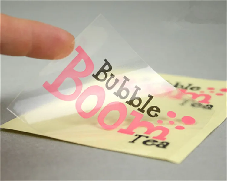 

1000pcs Customized Digital Printed Christmas Decorative Stickers Labels Custom Vinyl Transparent PVC Adhesive Stickers