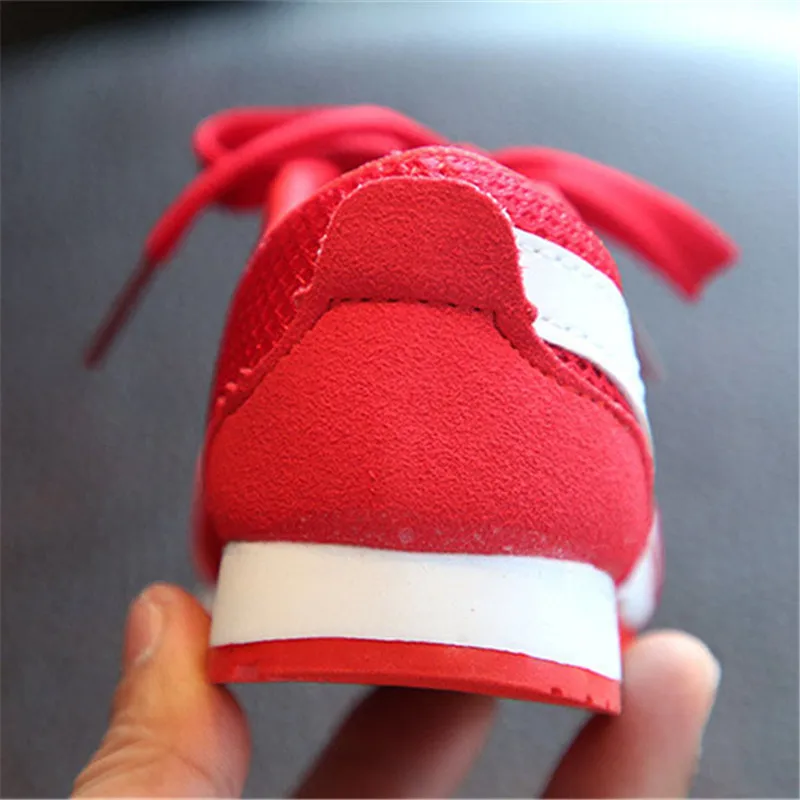 Alisenna/детская обувь для маленьких мальчиков и девочек, детские повседневные кроссовки, дышащая мягкая спортивная обувь для бега