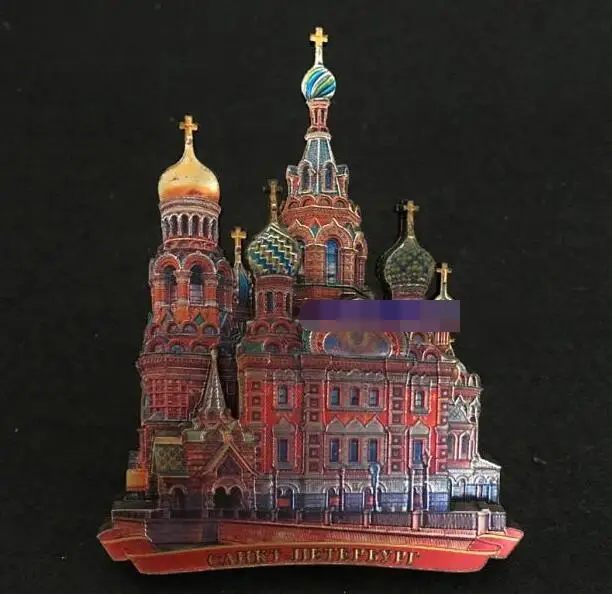 Hot Selling Newest Russian Refrigerator Magnets Magnetic Stickers Dolls Moscow Tourist Souvenirs Wood Whiteboard Sticker | Дом и сад