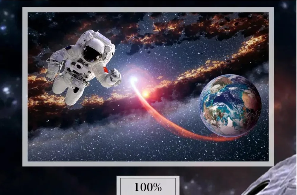 Beibehang пользовательские обои 3d фото фрески Космос астронавт земля планета солнечная система Млечный Путь фон обои 3d Фреска