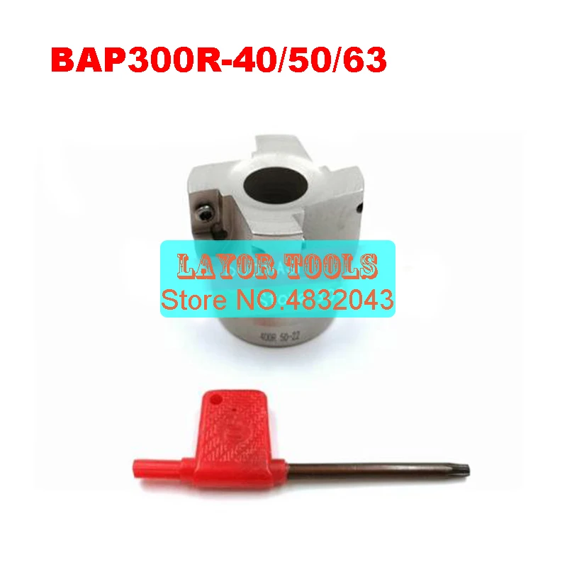 

1PCS BAP 300R 40mm/50mm/63mm 22-4T 90 Degree Angle Shoulder Face Mill Head CNC Milling Cutter, milling insert APMT1135
