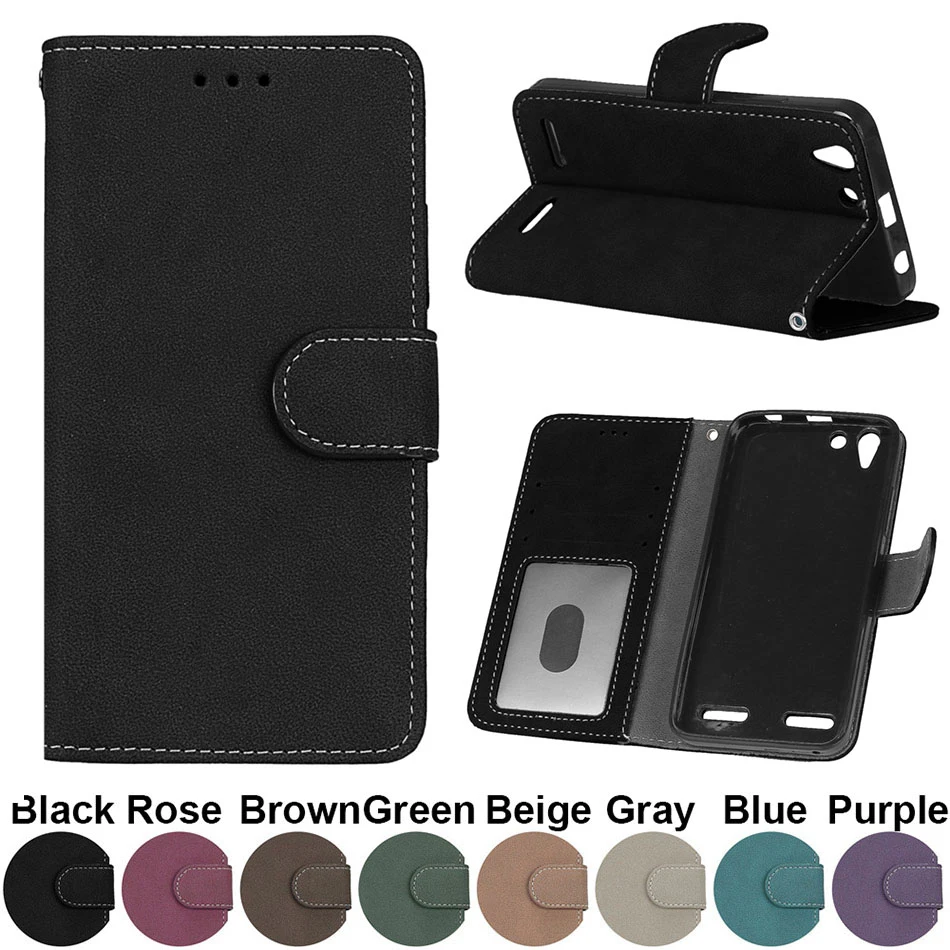

Matte Leather Solid Color Flip Wallet Case For Lenovo Vibe K5 A6020 Lemon 3 Vibe K5 Plus Card Slot Frame Phone Bags Cover B84