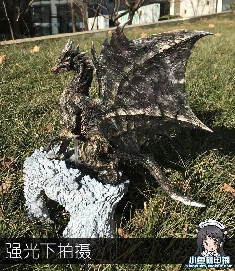 

Original! 32cm high Capcom Monster Hunter X OL The steel dragon CBF Karp air genuine without box