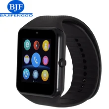 GTZ08 touch screen clock Bluetooth smart watch sports pedometer support SIM card camera smart watch Android smartphone Russia