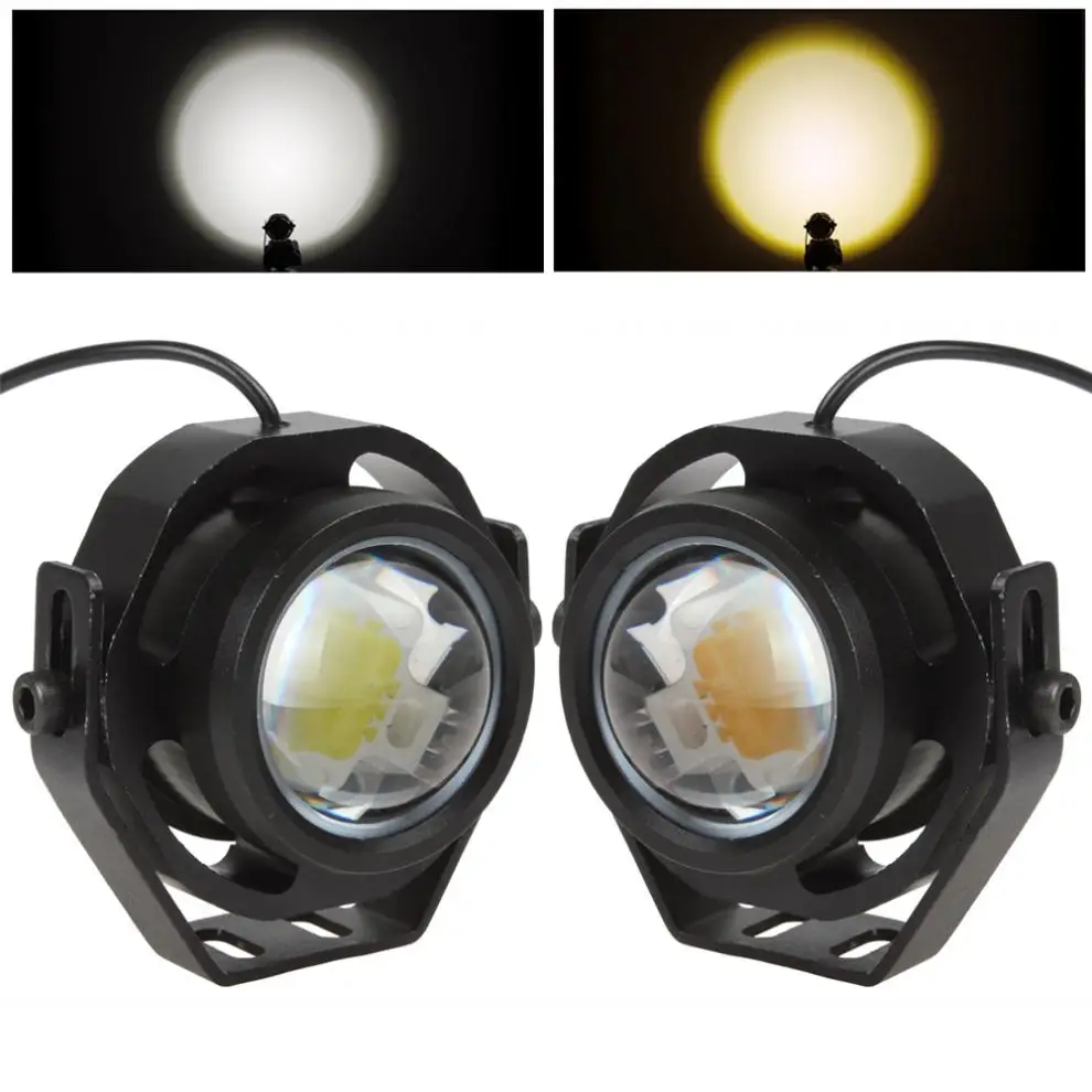 

2PCS 2Inch 12V~32V 10W DRL Lamp LED Eagle Eye Fog Light Car Work Headlight Daytime Running Reversing Backup Parking Signal Light
