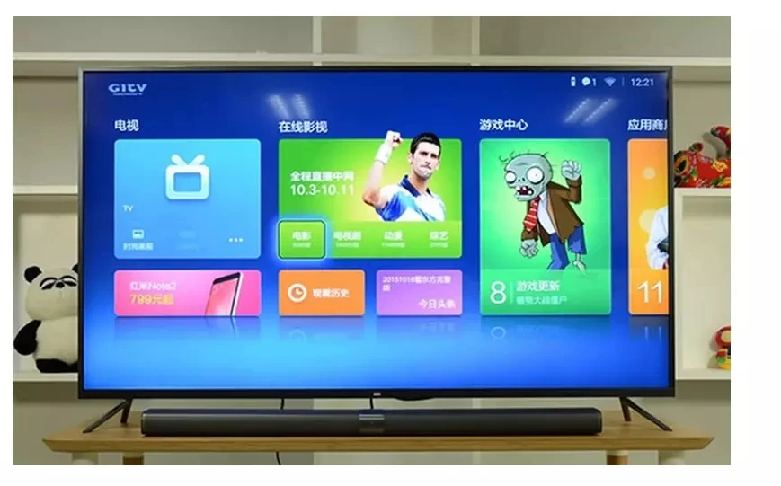 55 дюймовый телевизор 4K 3840*2160 wifi Smart led|Телевизоры| |