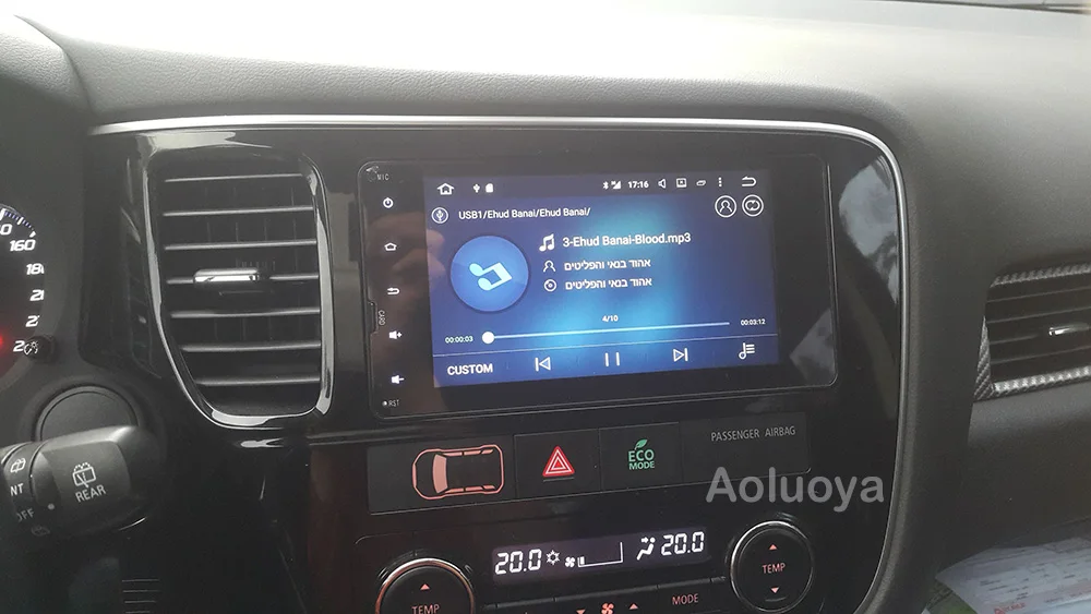 Aoluoya Android 7,1 2 Din Автомобильный dvd-плеер gps навигация для Mitsubishi Pajero V93 V97 Outlander 2012- Спорт L200