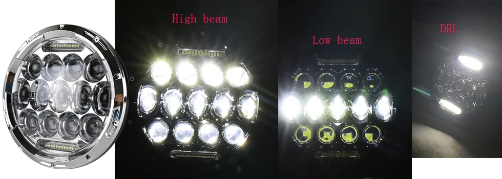 HIGH LOW BEAM 7INCH