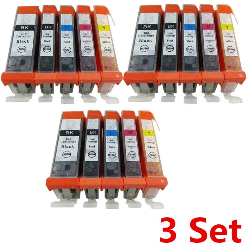 Замена PGI-970PGBK PGI970 PGI-970 CLI-971 PGI 970 PGI-970XL чернильные картриджи для Canon Pixma MG5790 MG5795 MG 5790 5795 - Цвет: 3 Set 5 Color