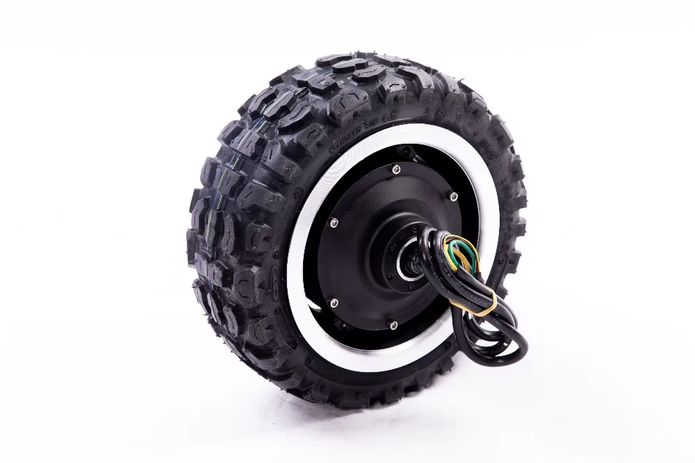 Perfect High Speed Tyres 11 inch 60v 1600w E Bike Motor 11" Electric Motorcycle Takeaway Engine Buggy Dultron Motor Scooter Hub Motor 4