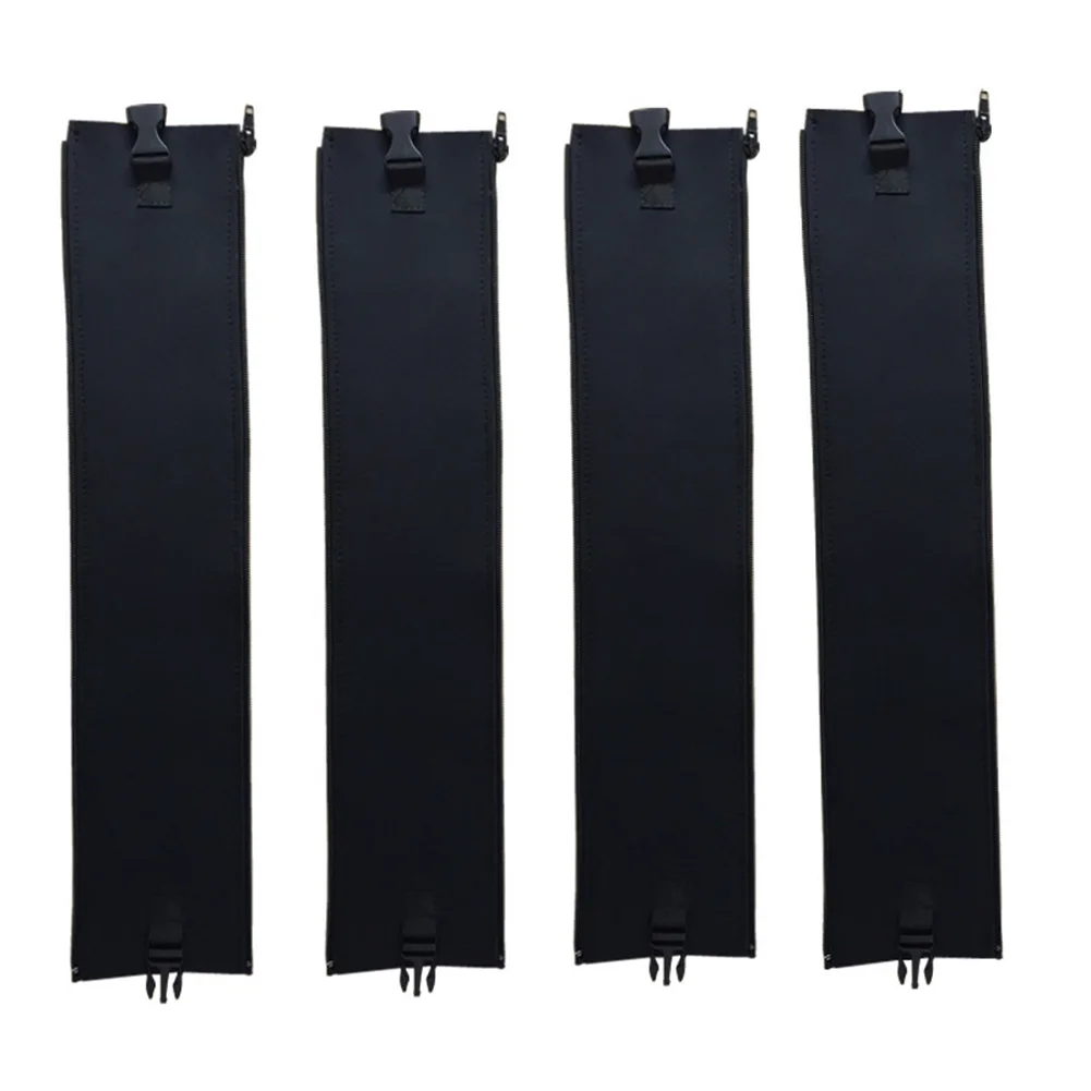 

New 4Pcs Zipper Storage Cable Cover Bundle Cables for TV Computer Audio Video Box Cord SF66