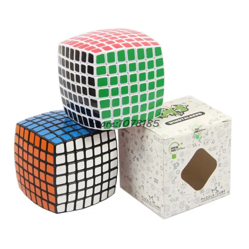 Lanlan 7x7 Shengshou Cube Magic Cube Пазлы Cubo magico обучения и образование игрушки